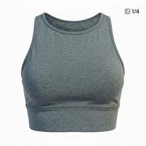 JoyLab Heathered Teal Sports Bra